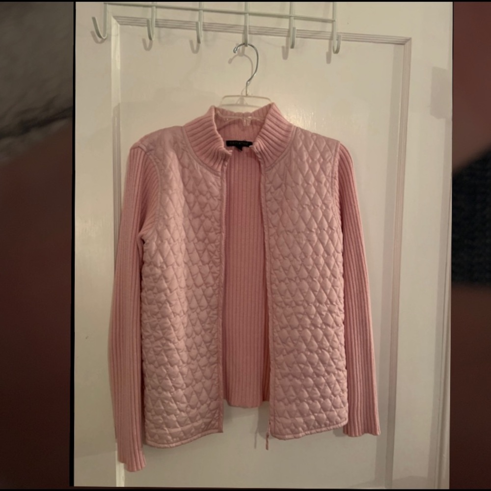 Pink Zippered Sweater Sz. M